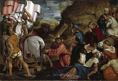 The Journey to Calvary, 1543, Jacopo Bassano