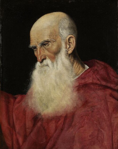 Portrait of a Cardinal, 1545, Jacopo Bassano
