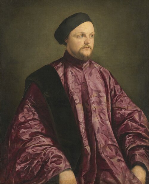 Portrait of a Venetian Senator (Bernardo Morosini?), 1495, Jacopo Bassano