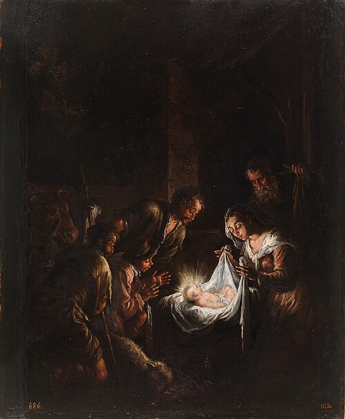 Adoration of the Shepherds, 1580, Jacopo Bassano