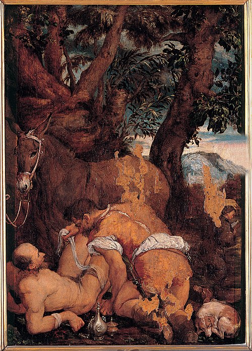 The Good Samaritan (1550), 1550, Jacopo Bassano