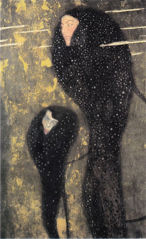 Silverfishes (Nixen, Sirens), 1899, Gustav Klimt