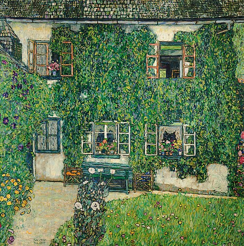Forester's House in Weissenbach II (Garden), 1914, Gustav Klimt