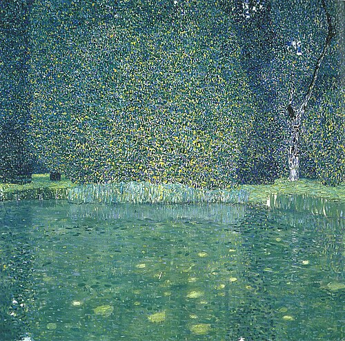 Park at Kammer Castle, 1909, Gustav Klimt
