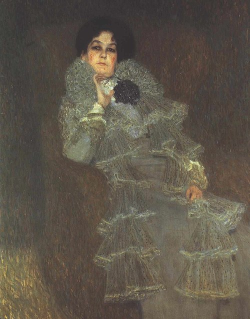 Portrait of Marie Henneberg, 1910, Gustav Klimt