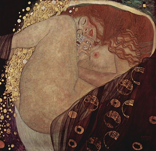 Danaë, 1907, Gustav Klimt