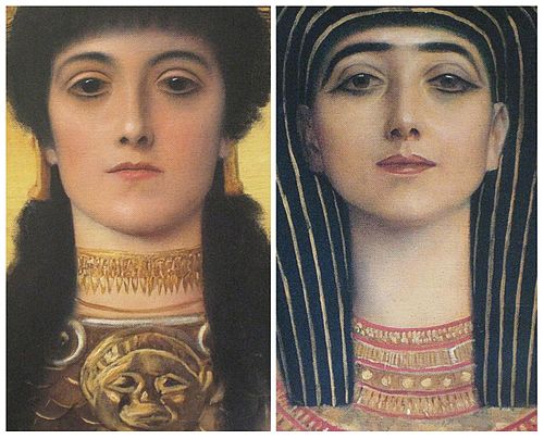 Ancient Greece and Ancient Egypt, 1850, Gustav Klimt