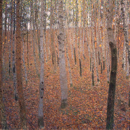 Forêt de hêtres, 1902, Gustav Klimt
