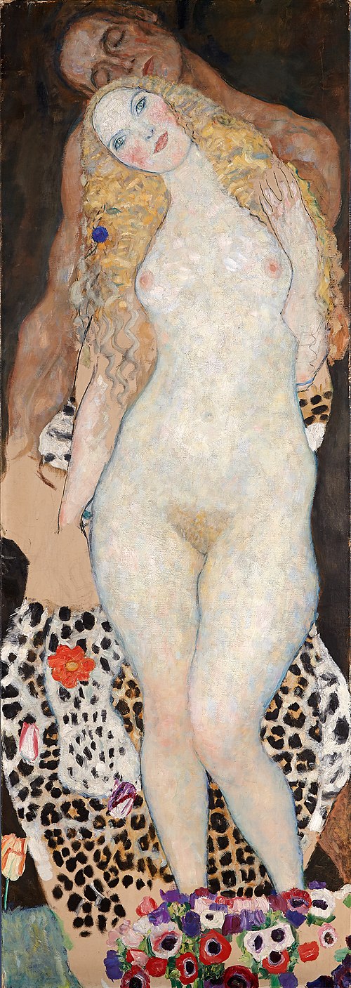 Adam und Eva, 1917, Gustav Klimt