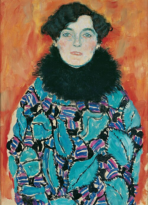 Portrait of Johanna Staude, 1917, Gustav Klimt
