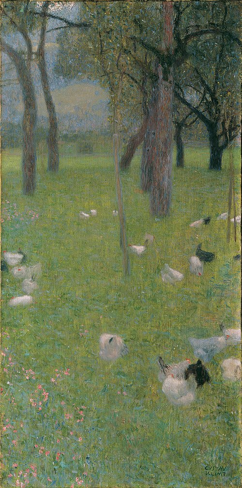 После дождя, 1898, Gustav Klimt