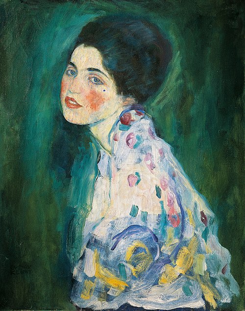 Portrait d'une Dame, 1910, Gustav Klimt