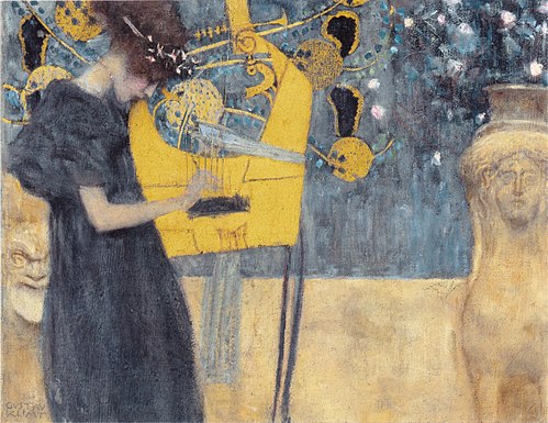 The Music, 1895, Gustav Klimt