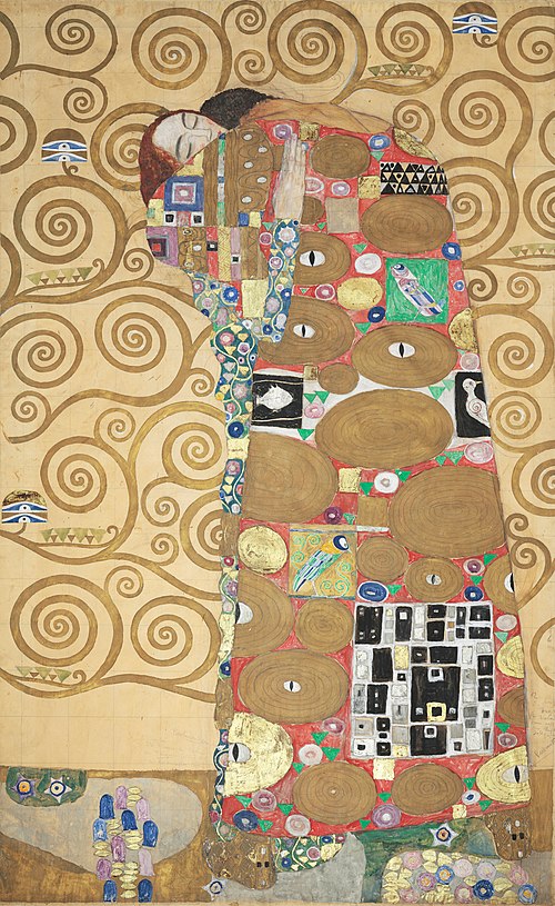 L'Accomplissement, 1907, Gustav Klimt