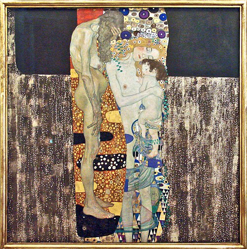 Les Trois Âges de la femme, 1905, Gustav Klimt