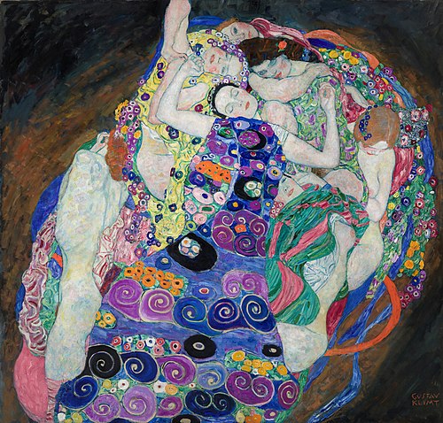 Les Vierges, 1913, Gustav Klimt
