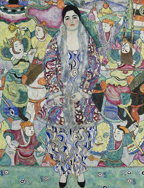 Portrait of Friedericke Maria Beer, 1916, Gustav Klimt