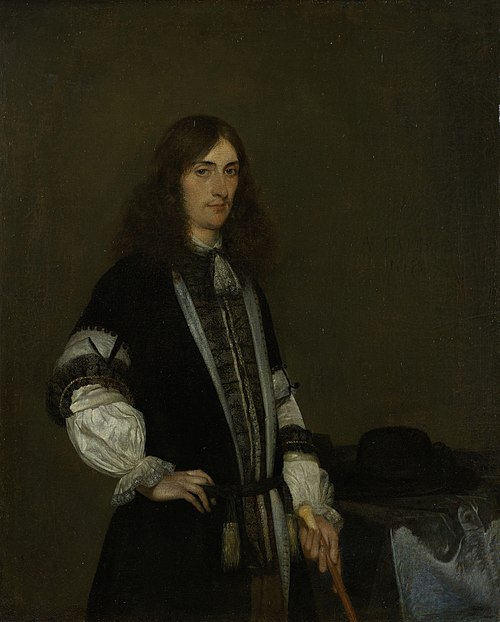 Portrait of François de Vicq (1646-1707). Burgomaster of Amsterdam for several terms from 1697 on, 1670, Gerard ter Borch