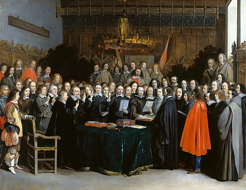 The Ratification of the Treaty of Münster, 1648, Gerard ter Borch