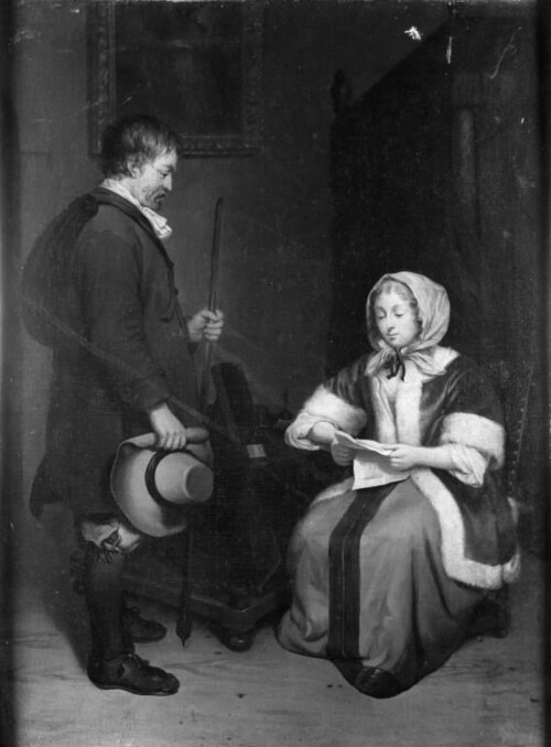 Domestic Scenery, 1688, Gerard ter Borch