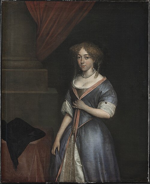 Portrait of a Lady, 1679, Gerard ter Borch