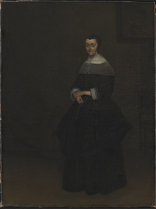Portrait of a Lady, , Gerard ter Borch