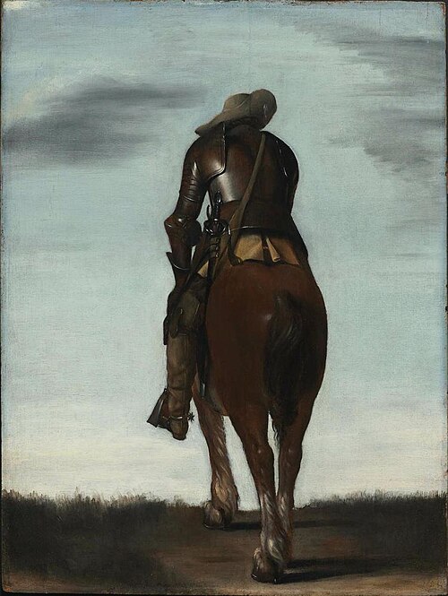 Man on Horseback, 1634, Gerard ter Borch
