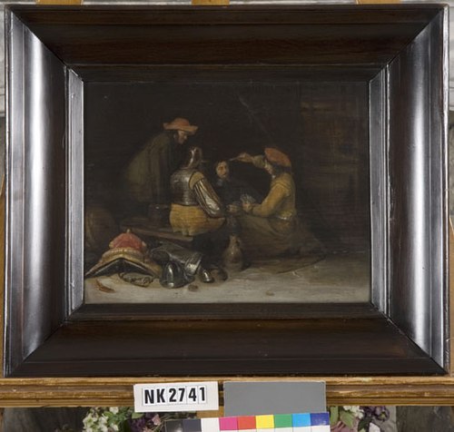 Les joueurs de cartes, 1642, Gerard ter Borch