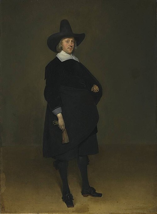 Portrait of a Man, 1660, Gerard ter Borch