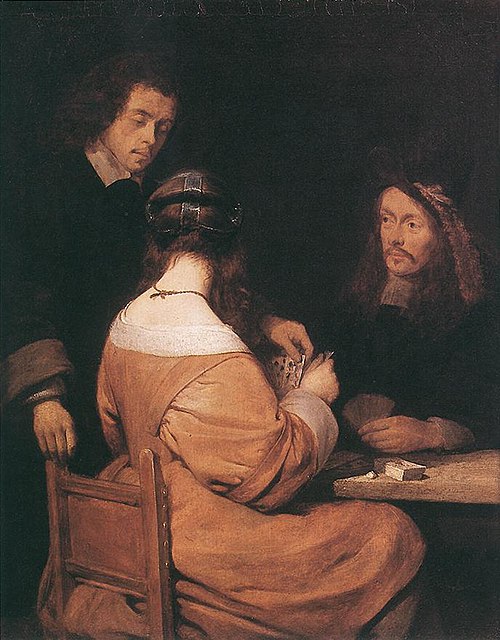 The Card Players, 1648, Gerard ter Borch