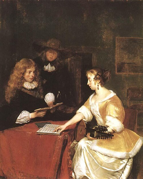 The Music Party, 1668, Gerard ter Borch