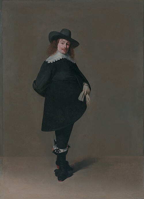 Portrait of a Man, 1640, Gerard ter Borch