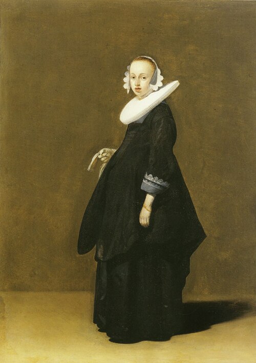 Portrait of a Woman, 1640, Gerard ter Borch