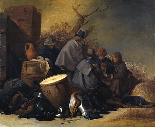 Card-playing Soldiers, 1645, Gerard ter Borch