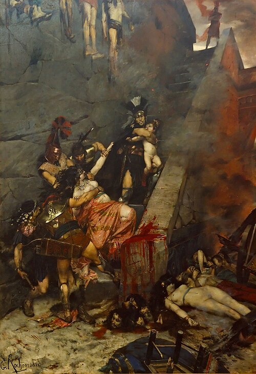 Andromaque, 1883, Georges-Antoine Rochegrosse