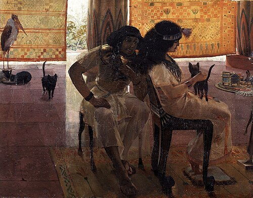 Au temps des pharaons, 1887, Georges-Antoine Rochegrosse