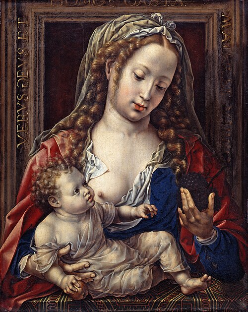 Mary with the Christ-child, 1527, Jan Mabuse