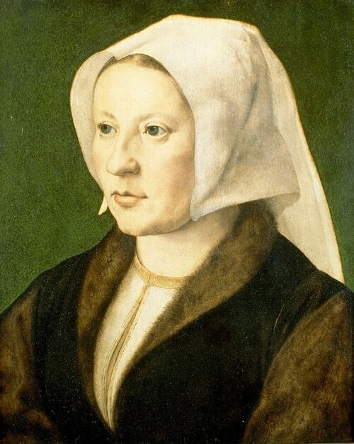 Portrait of a woman, 1522, Jan Mabuse