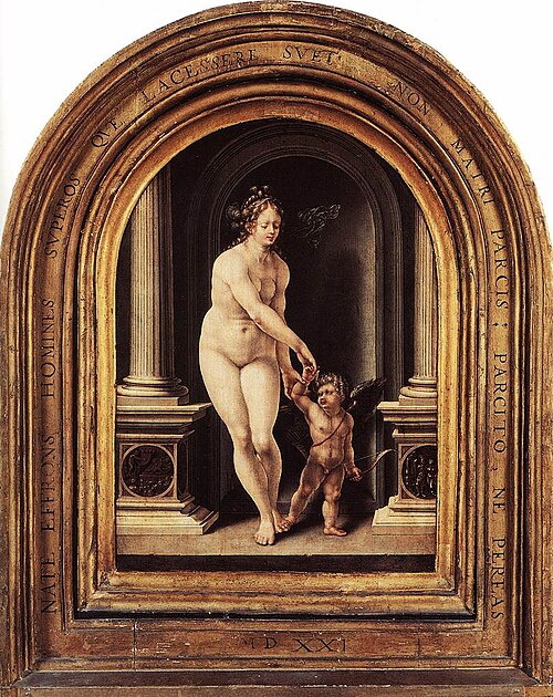 Venus and Cupid, 1550, Jan Mabuse