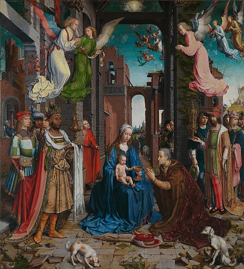 L'Adoration des Mages, 1510, Jan Mabuse