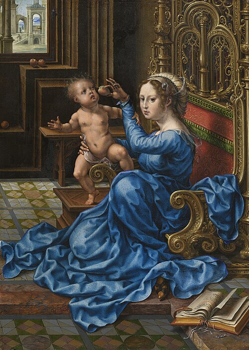 Vierge à l'Enfant, 1532, Jan Mabuse
