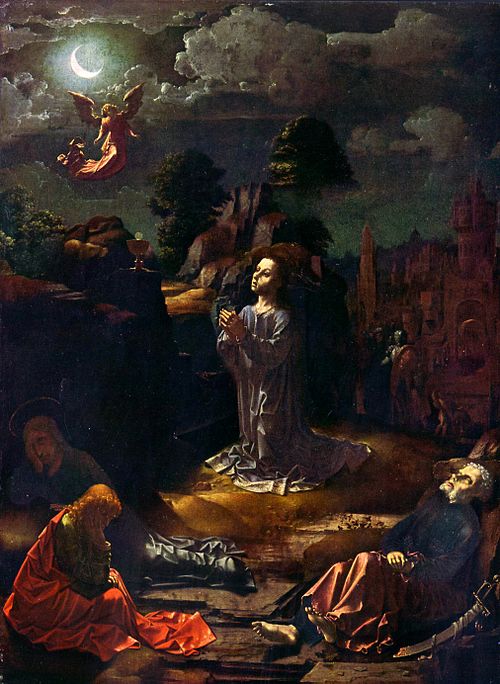 L'Agonie dans le jardin des oliviers, 1500, Jan Mabuse