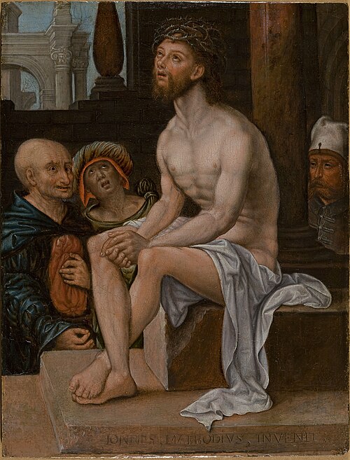 Le Christ aux outrages, 1550, Jan Mabuse