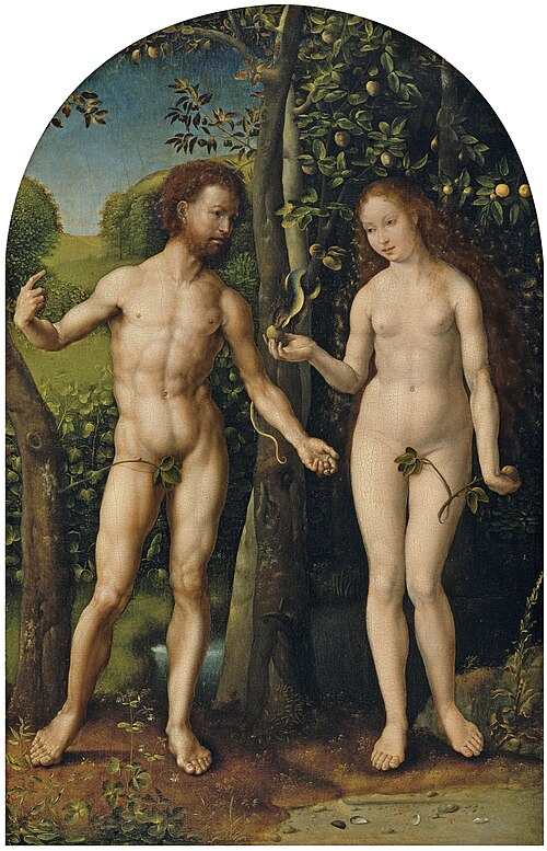 Adam et Ève, 1507, Jan Mabuse