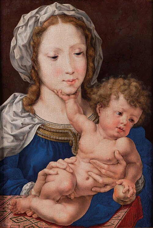 Vierge à l'enfant, 1520, Jan Mabuse