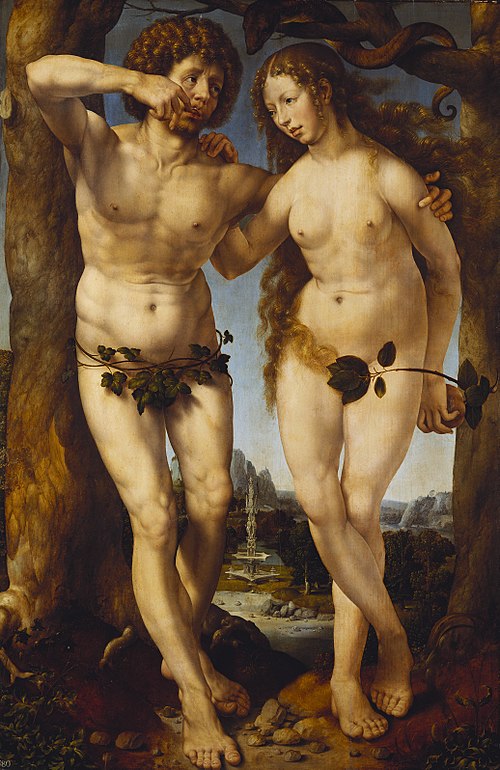 Adam et Eve, 1520, Jan Mabuse