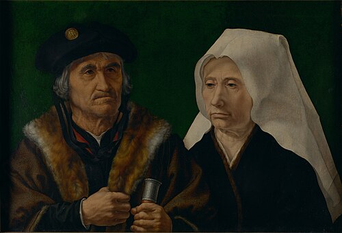 Elderly Couple, 1519, Jan Mabuse