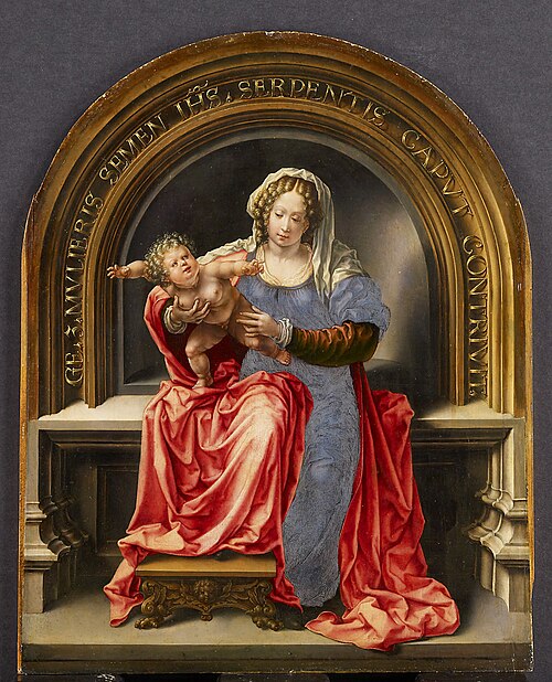 Maria mit Kind, 1526, Jan Mabuse