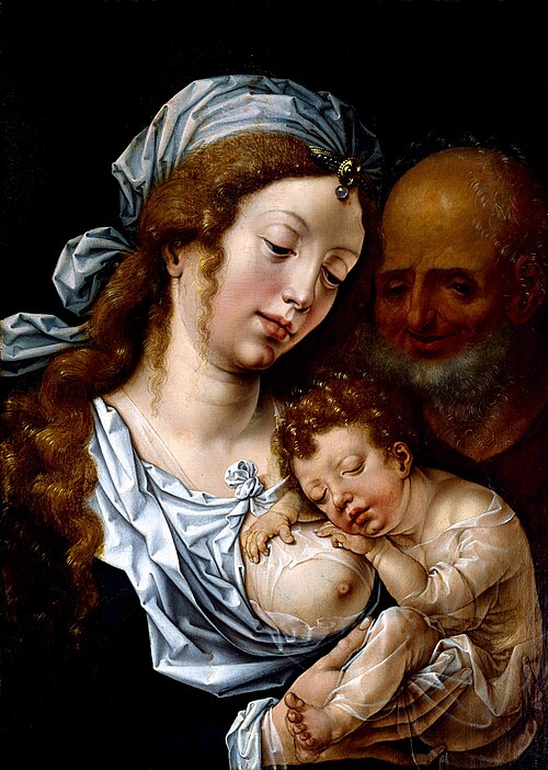 Sainte Famille, 1520, Jan Mabuse