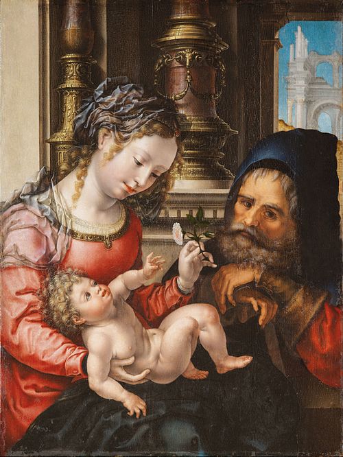 Sainte Famille, 1527, Jan Mabuse